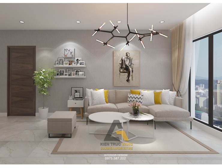 Thiết kế căn hộ 502 chung cư Paragon