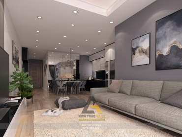 Thiết kế chung cư nhà Anh Long- Time City