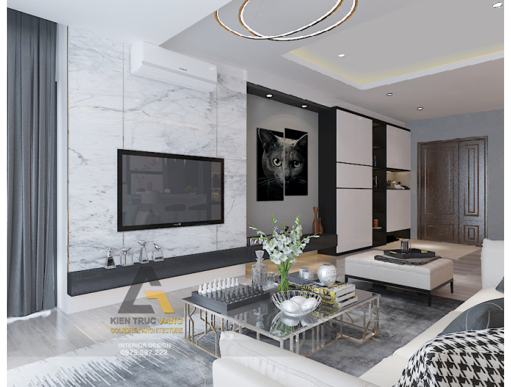 Thiết kế nhà chung cư anh Tuấn