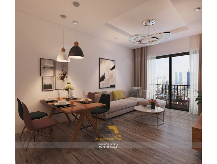 Thiết kế chung cư nhà Chị Út