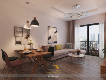 Thiết kế chung cư nhà Chị Út