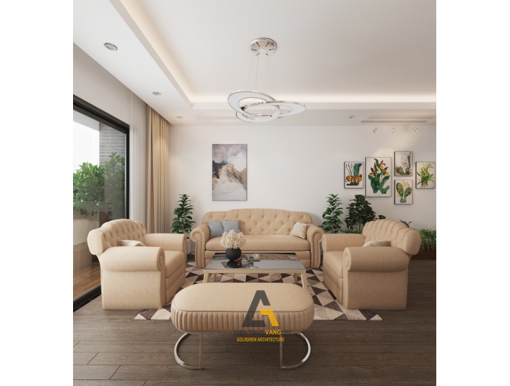 Thiết kế nội thất chung cư anh Tường