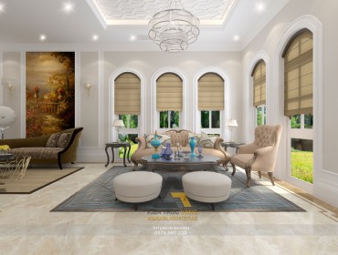 Thiết kế nội thất căn biệt thự Hải Phòng