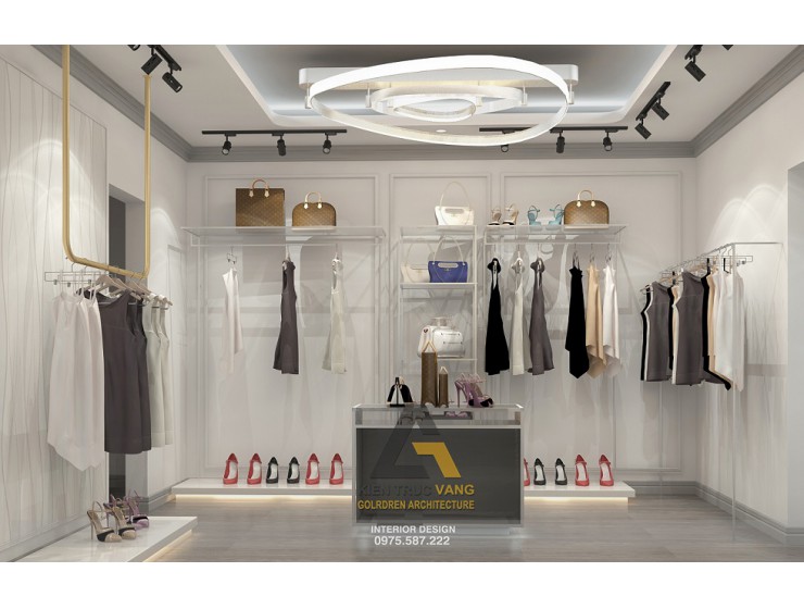 Thiết kế shop thời trang , cửa hàng quần áo