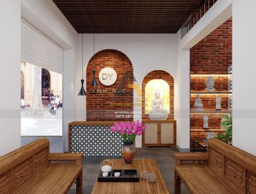 Thiết kế showroom Gốm Bát Tràng
